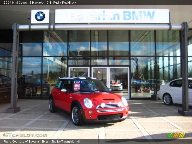 Chili Red / Red/Black 2004 Mini Cooper S Hardtop