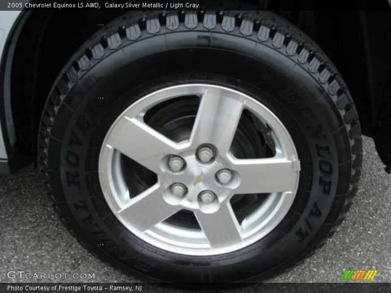 Galaxy Silver Metallic / Light Gray 2005 Chevrolet Equinox LS AWD