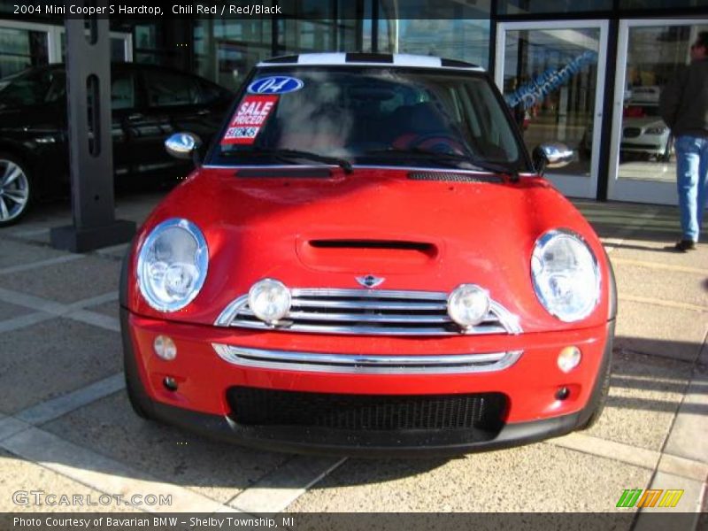 Chili Red / Red/Black 2004 Mini Cooper S Hardtop