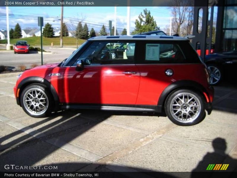 Chili Red / Red/Black 2004 Mini Cooper S Hardtop