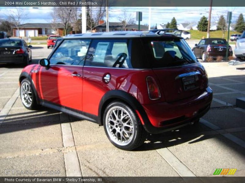 Chili Red / Red/Black 2004 Mini Cooper S Hardtop
