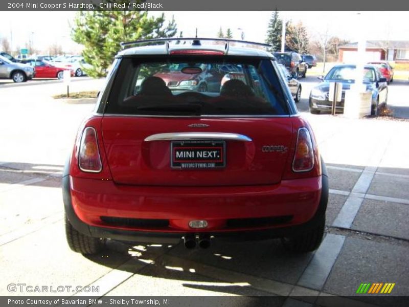 Chili Red / Red/Black 2004 Mini Cooper S Hardtop