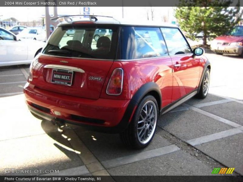Chili Red / Red/Black 2004 Mini Cooper S Hardtop