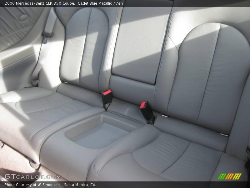 Cadet Blue Metallic / Ash 2006 Mercedes-Benz CLK 350 Coupe
