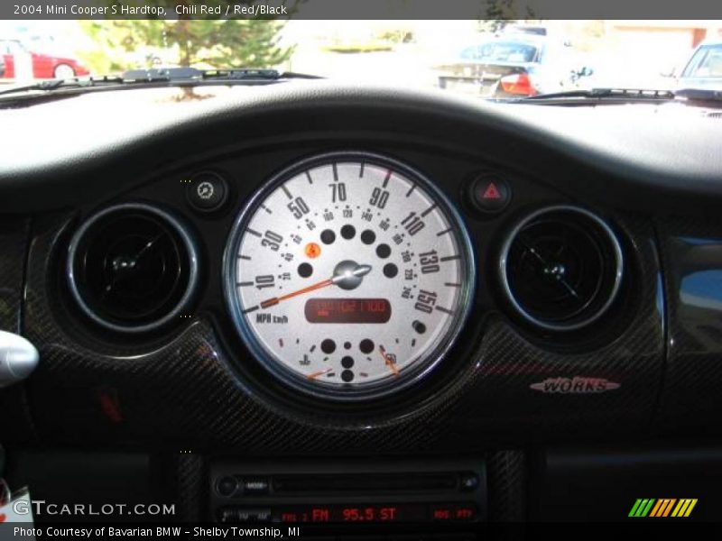Chili Red / Red/Black 2004 Mini Cooper S Hardtop