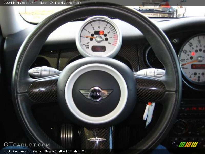 Chili Red / Red/Black 2004 Mini Cooper S Hardtop