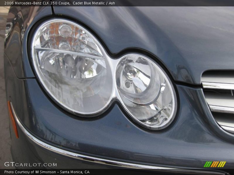 Cadet Blue Metallic / Ash 2006 Mercedes-Benz CLK 350 Coupe
