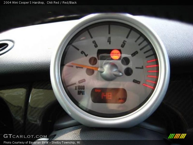 Chili Red / Red/Black 2004 Mini Cooper S Hardtop