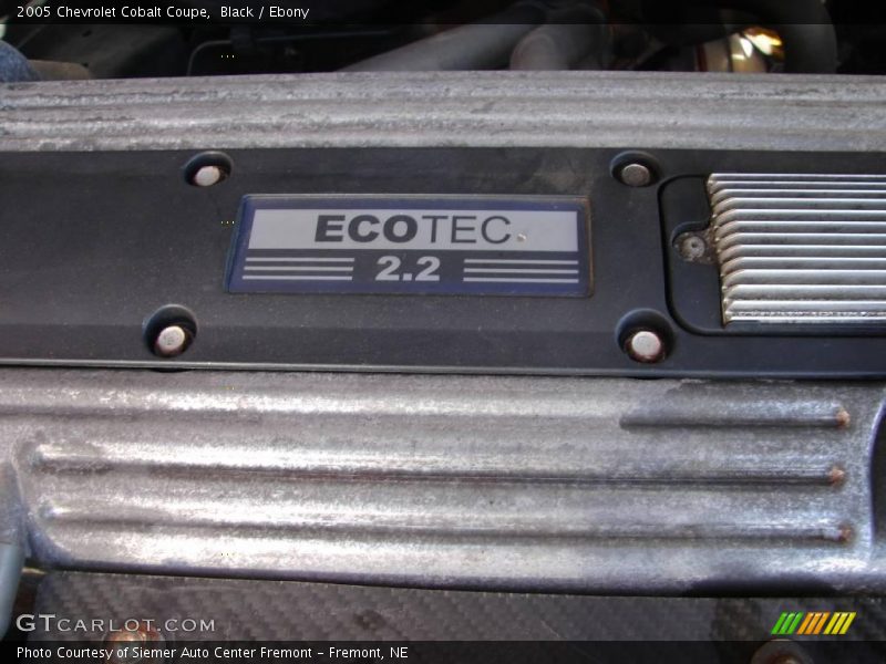 Black / Ebony 2005 Chevrolet Cobalt Coupe
