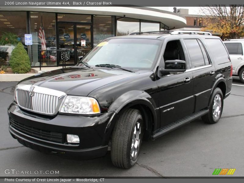 Black / Charcoal Black 2006 Lincoln Navigator Ultimate 4x4