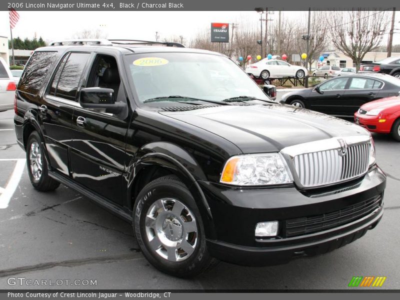 Black / Charcoal Black 2006 Lincoln Navigator Ultimate 4x4