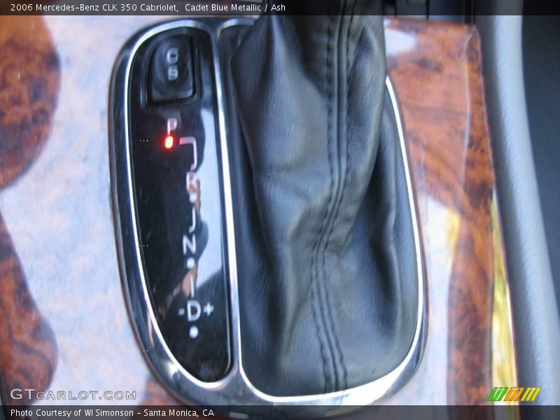 Cadet Blue Metallic / Ash 2006 Mercedes-Benz CLK 350 Cabriolet