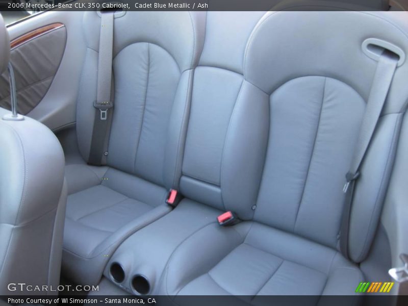 Cadet Blue Metallic / Ash 2006 Mercedes-Benz CLK 350 Cabriolet