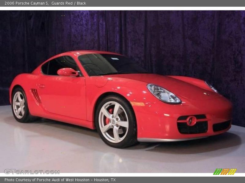 Guards Red / Black 2006 Porsche Cayman S
