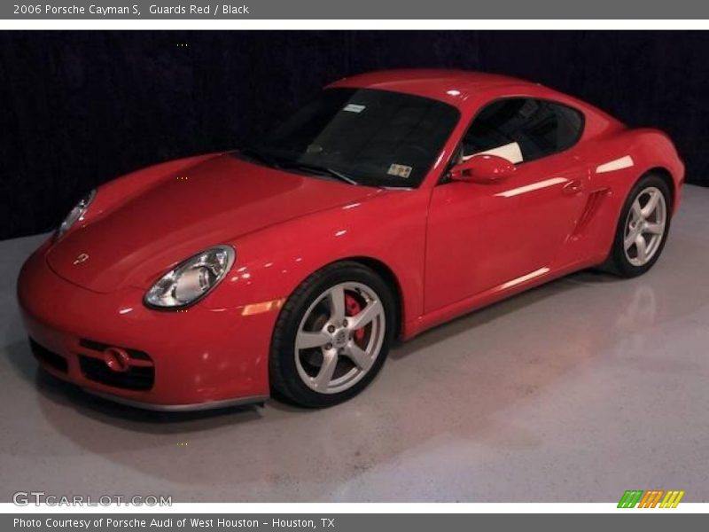 Guards Red / Black 2006 Porsche Cayman S