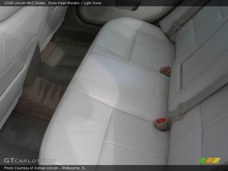 Dune Pearl Metallic / Light Stone 2008 Lincoln MKZ Sedan