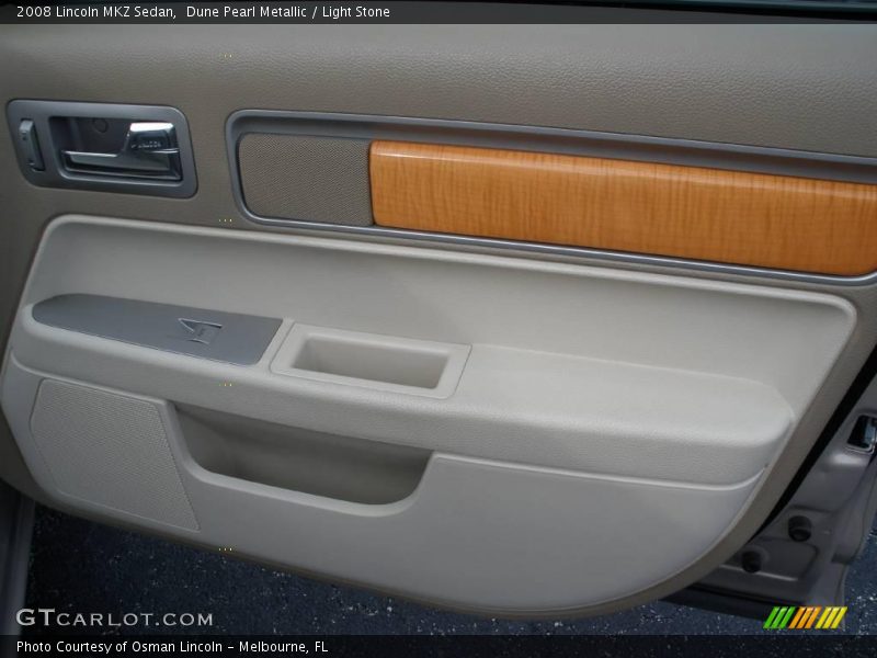 Dune Pearl Metallic / Light Stone 2008 Lincoln MKZ Sedan