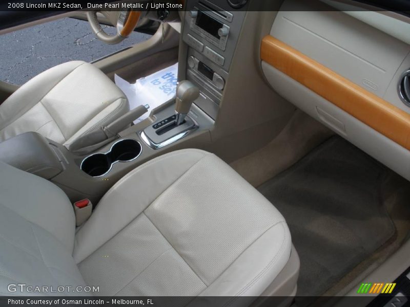 Dune Pearl Metallic / Light Stone 2008 Lincoln MKZ Sedan