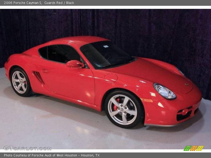 Guards Red / Black 2006 Porsche Cayman S