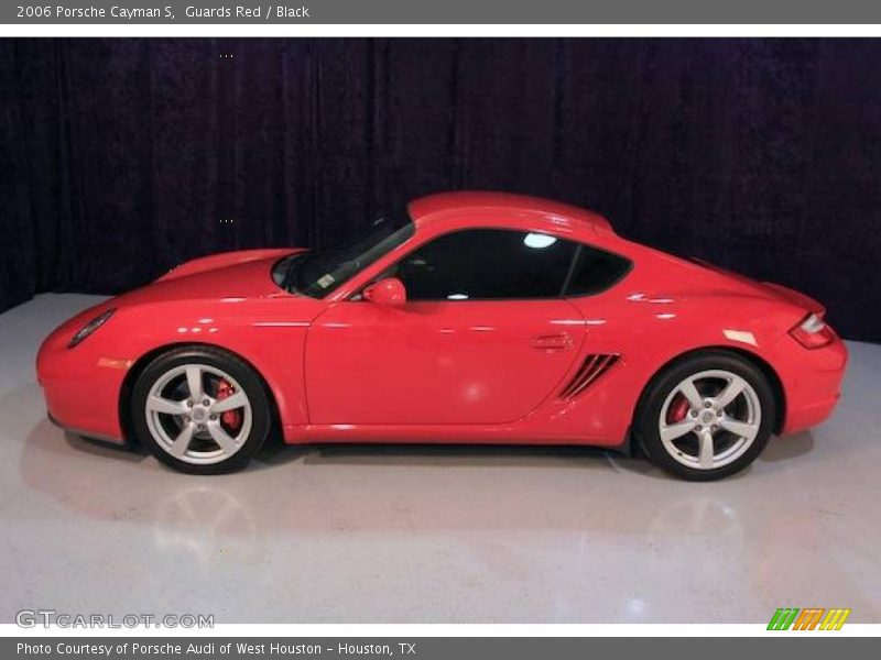 Guards Red / Black 2006 Porsche Cayman S