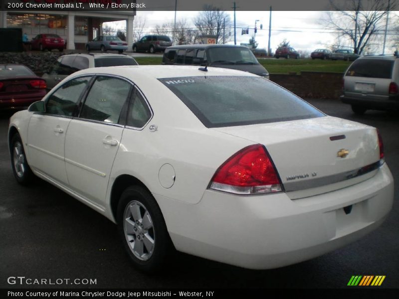 White / Ebony Black 2006 Chevrolet Impala LT