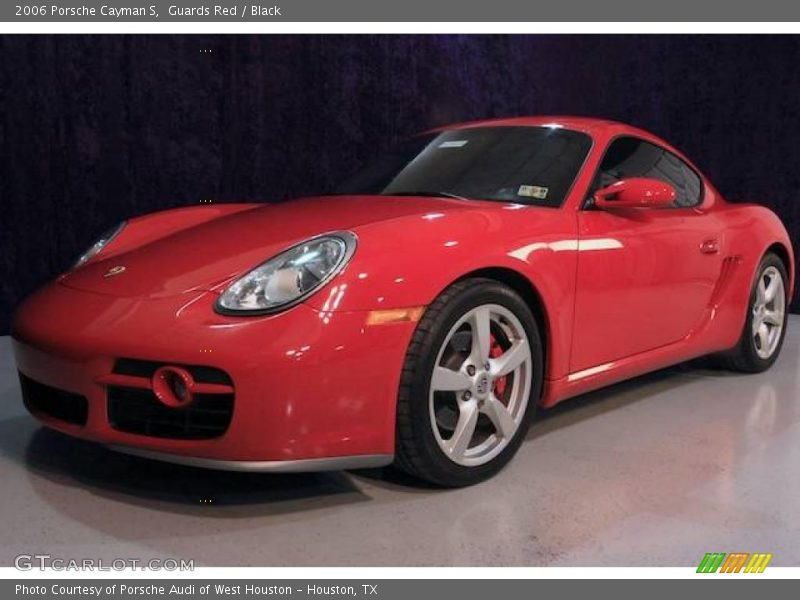 Guards Red / Black 2006 Porsche Cayman S
