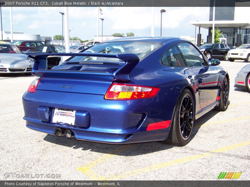 Cobalt Blue Metallic / Black w/Alcantara 2007 Porsche 911 GT3