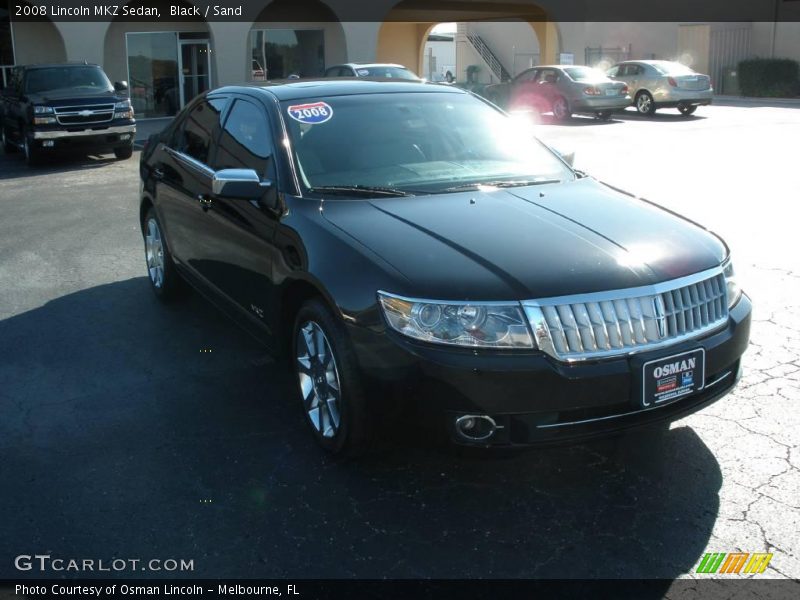 Black / Sand 2008 Lincoln MKZ Sedan