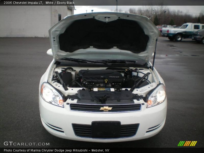 White / Ebony Black 2006 Chevrolet Impala LT