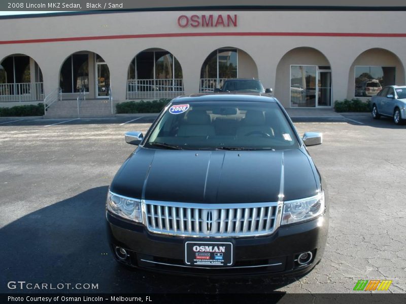 Black / Sand 2008 Lincoln MKZ Sedan