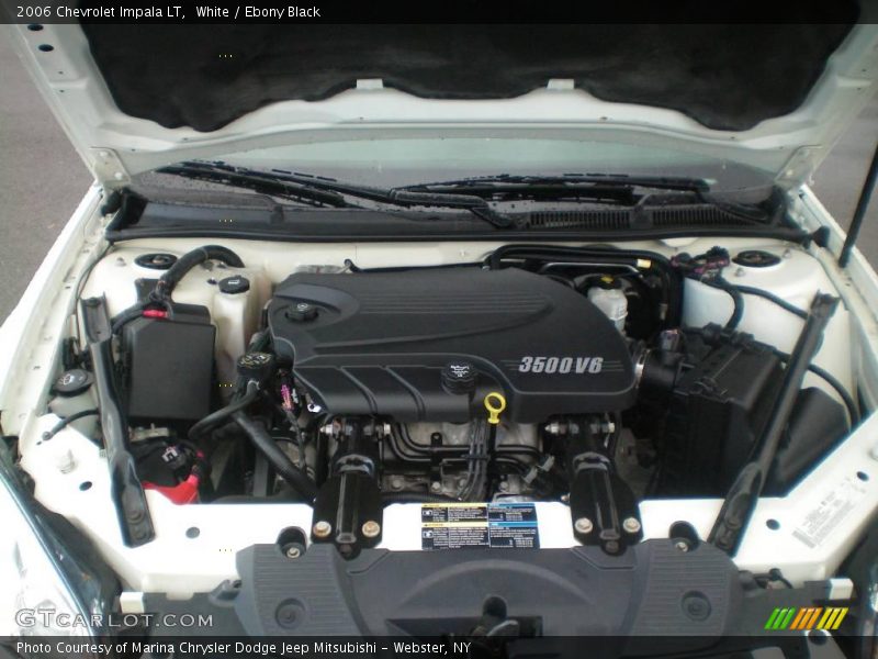 White / Ebony Black 2006 Chevrolet Impala LT