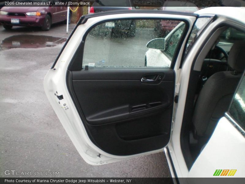 White / Ebony Black 2006 Chevrolet Impala LT