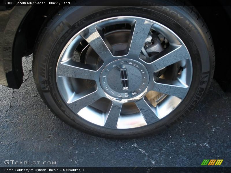 Black / Sand 2008 Lincoln MKZ Sedan