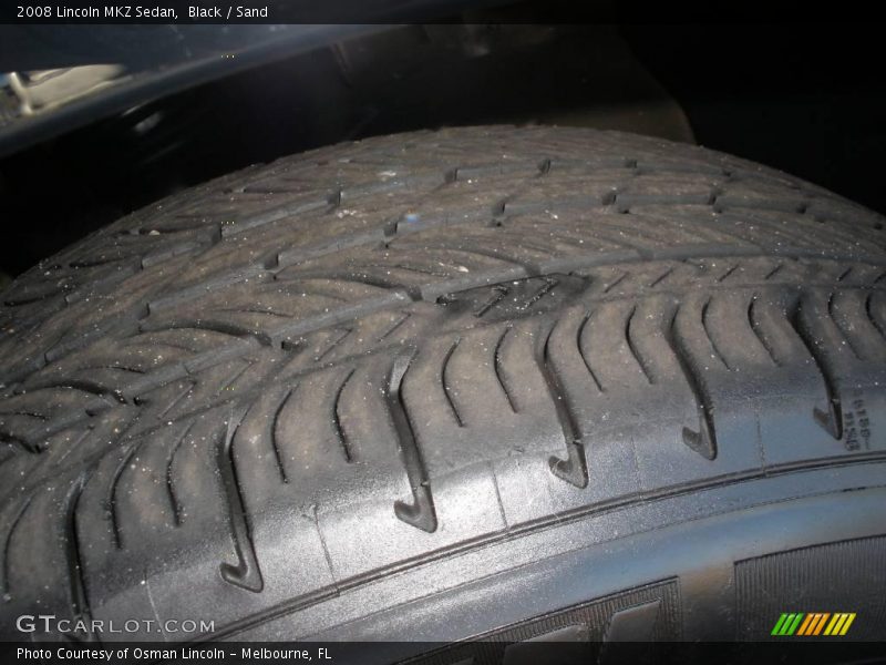 Black / Sand 2008 Lincoln MKZ Sedan