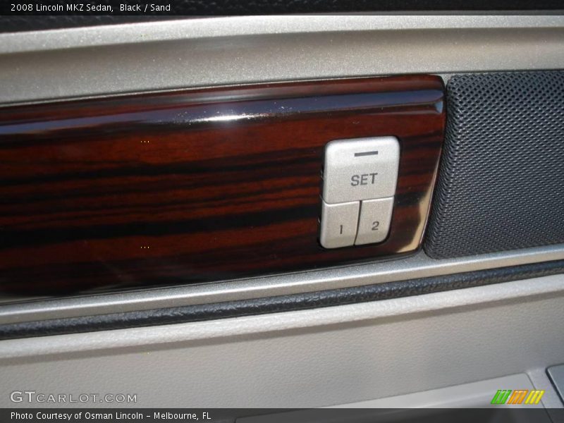 Black / Sand 2008 Lincoln MKZ Sedan
