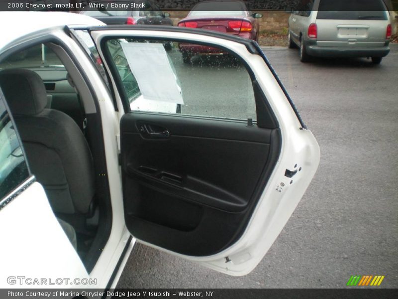 White / Ebony Black 2006 Chevrolet Impala LT