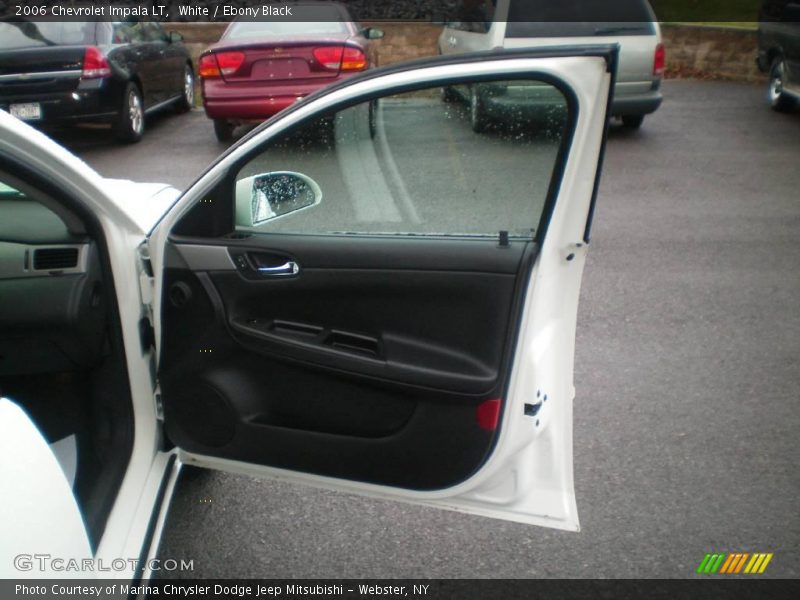 White / Ebony Black 2006 Chevrolet Impala LT
