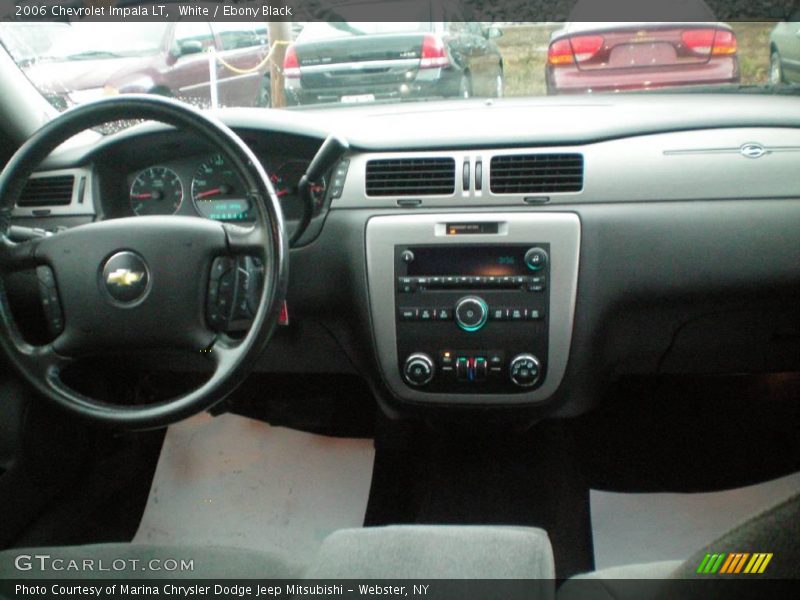 White / Ebony Black 2006 Chevrolet Impala LT