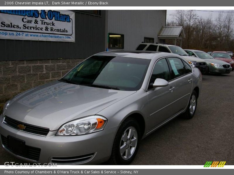 Dark Silver Metallic / Ebony Black 2006 Chevrolet Impala LT