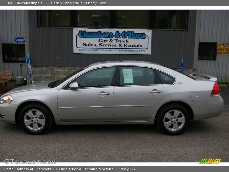 Dark Silver Metallic / Ebony Black 2006 Chevrolet Impala LT