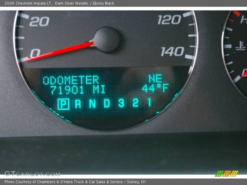 Dark Silver Metallic / Ebony Black 2006 Chevrolet Impala LT