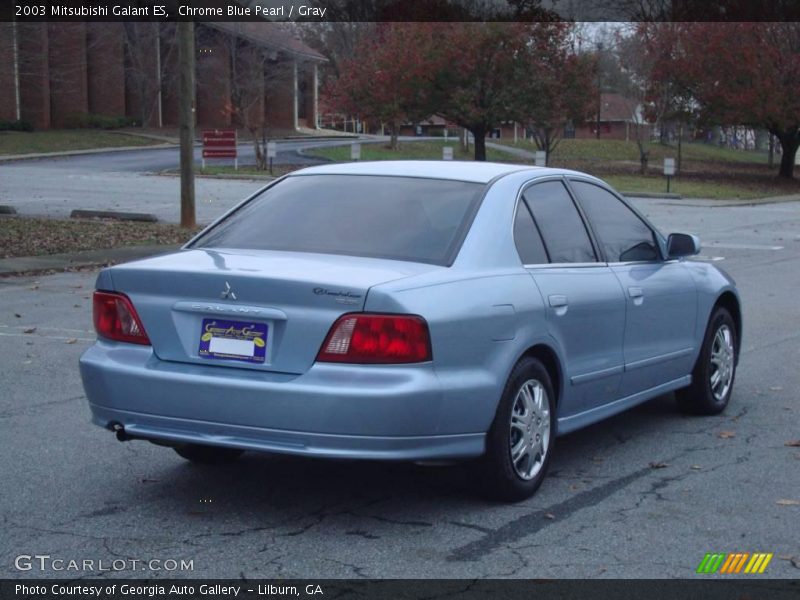 Chrome Blue Pearl / Gray 2003 Mitsubishi Galant ES