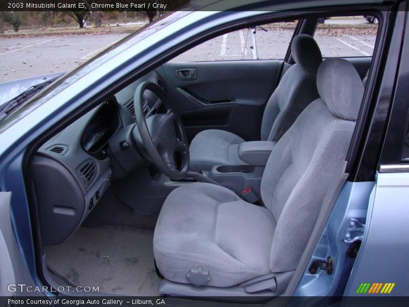 Chrome Blue Pearl / Gray 2003 Mitsubishi Galant ES