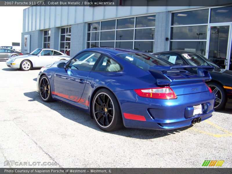 Cobalt Blue Metallic / Black w/Alcantara 2007 Porsche 911 GT3