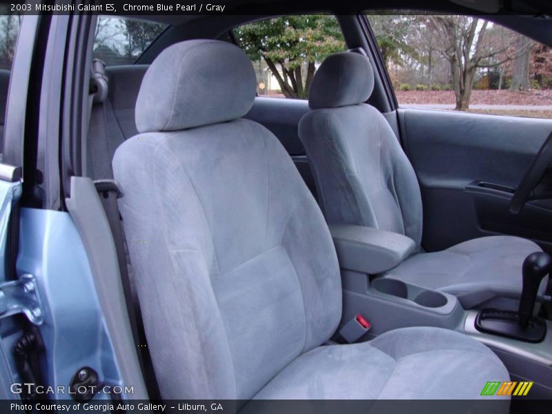 Chrome Blue Pearl / Gray 2003 Mitsubishi Galant ES