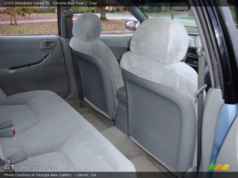 Chrome Blue Pearl / Gray 2003 Mitsubishi Galant ES