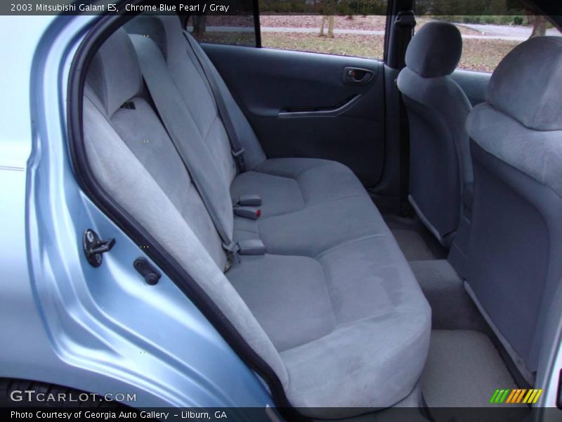 Chrome Blue Pearl / Gray 2003 Mitsubishi Galant ES