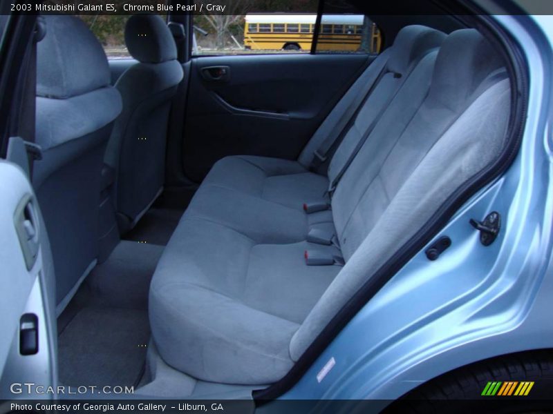 Chrome Blue Pearl / Gray 2003 Mitsubishi Galant ES