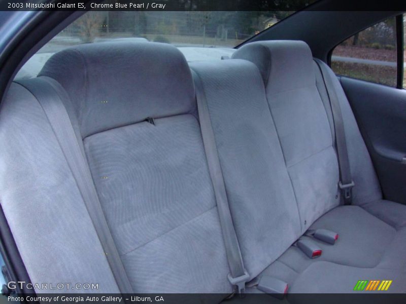 Chrome Blue Pearl / Gray 2003 Mitsubishi Galant ES
