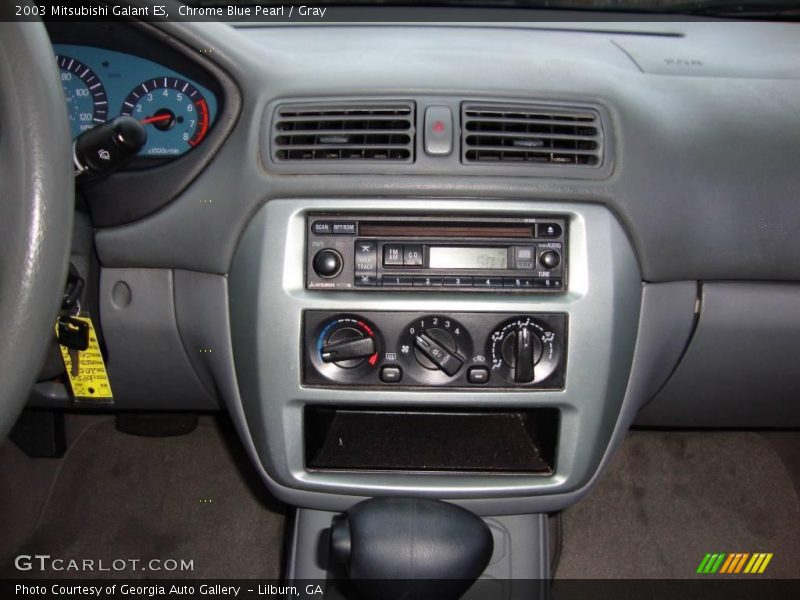 Chrome Blue Pearl / Gray 2003 Mitsubishi Galant ES